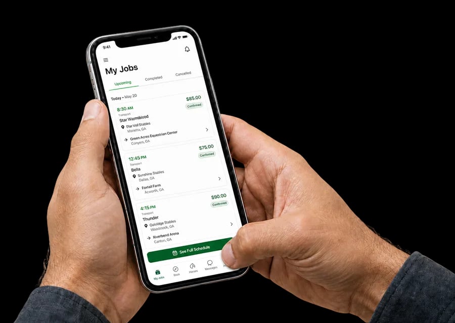 Palomo Pro driver app