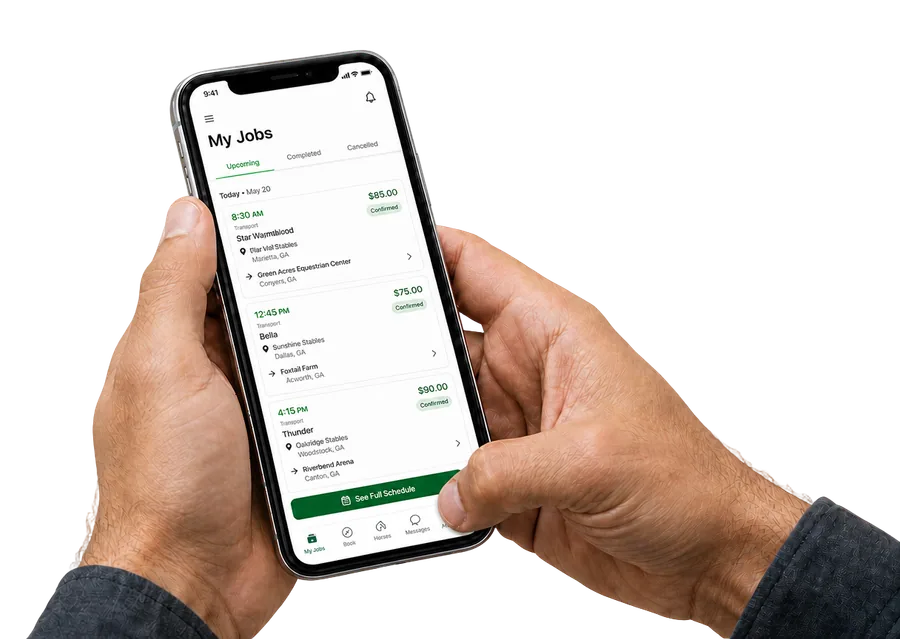 Palomo Pro transport team app