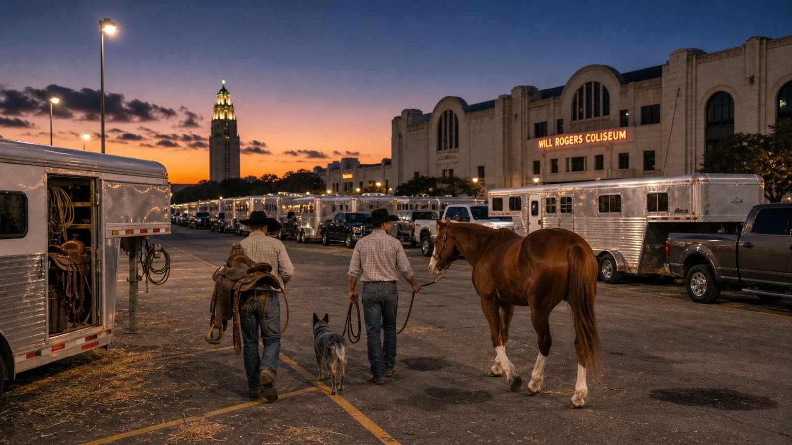 Fort Worth, TX horse transport