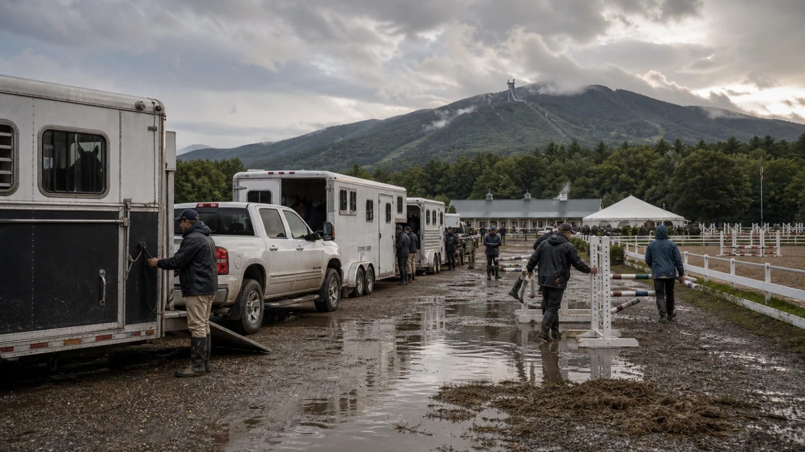 I Love NY Horse Show horse transport