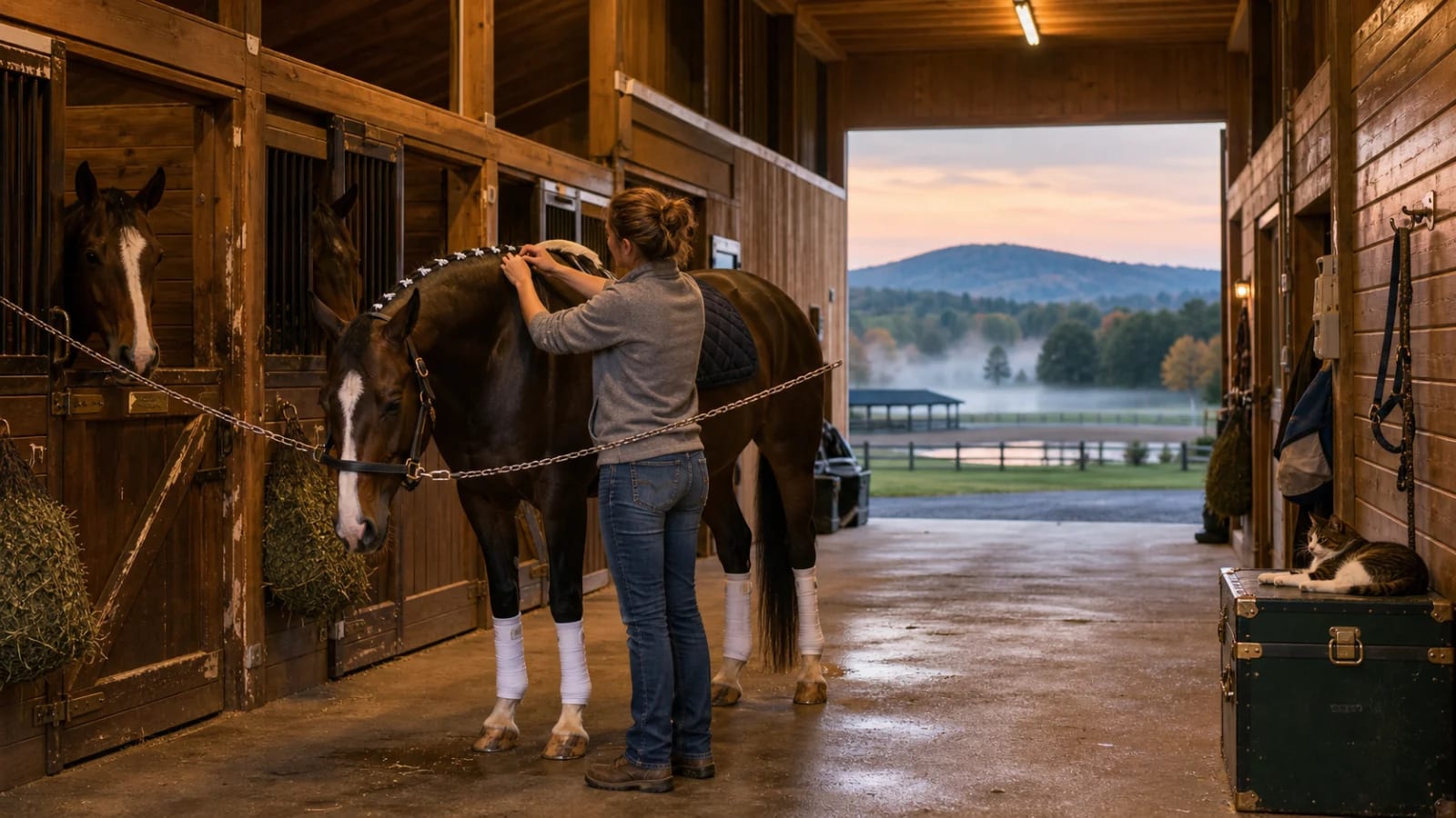 HITS Saugerties Summer Series horse transport