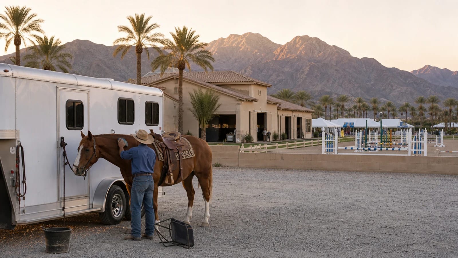 Thermal, CA horse transport