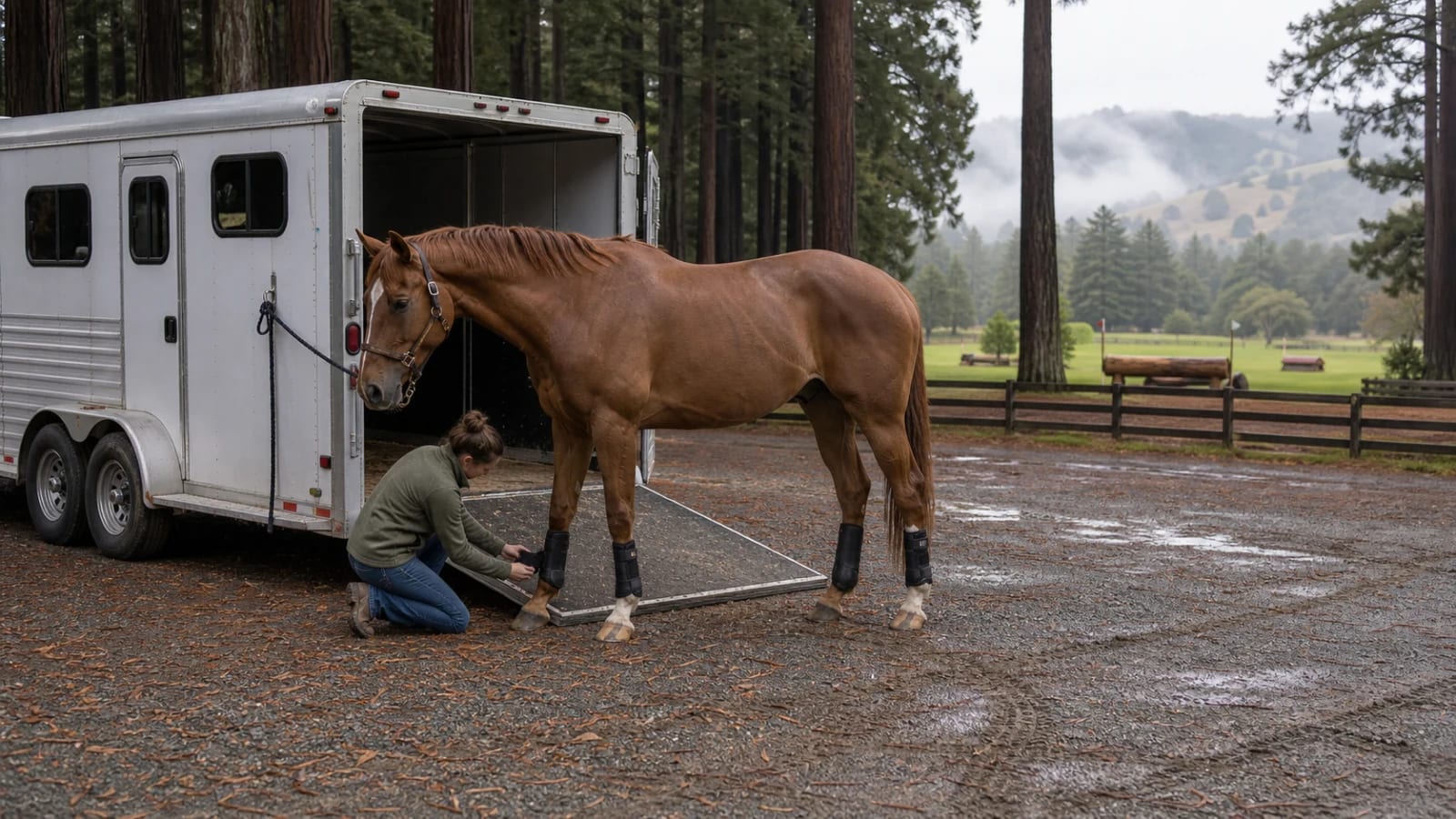 Woodside, CA horse transport
