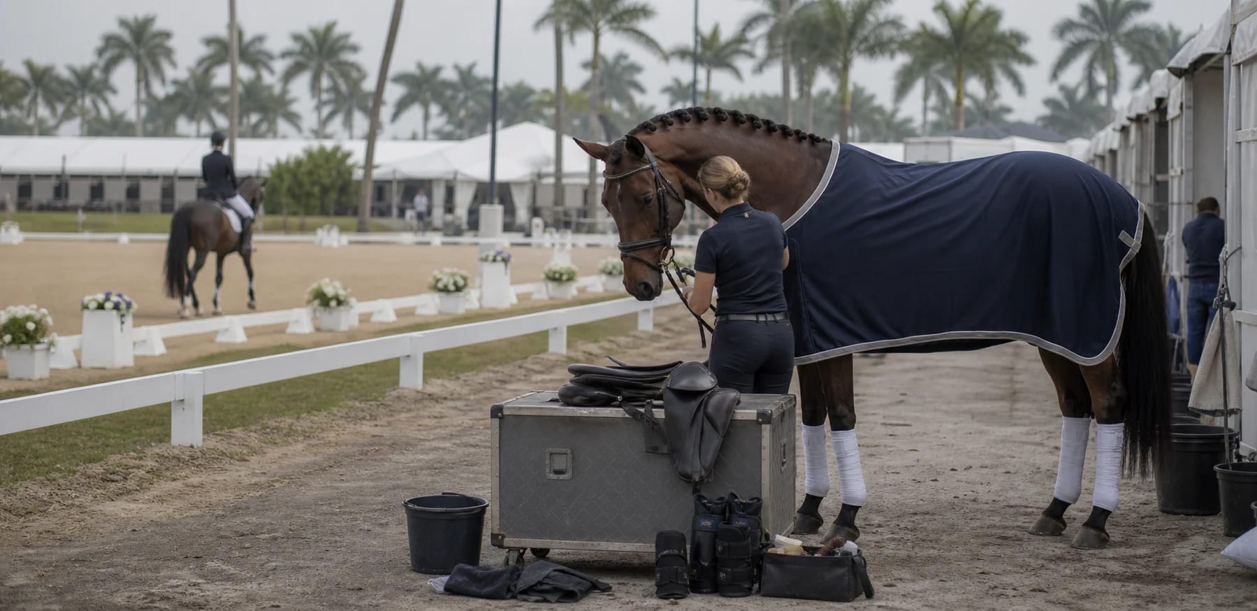 Adequan Global Dressage Festival horse transport