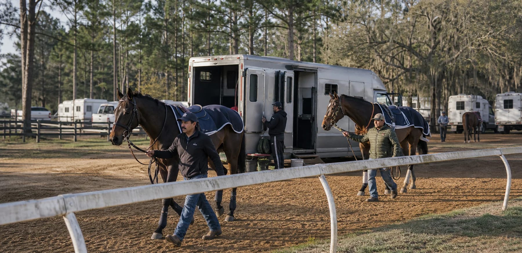 Aiken Trials horse transport