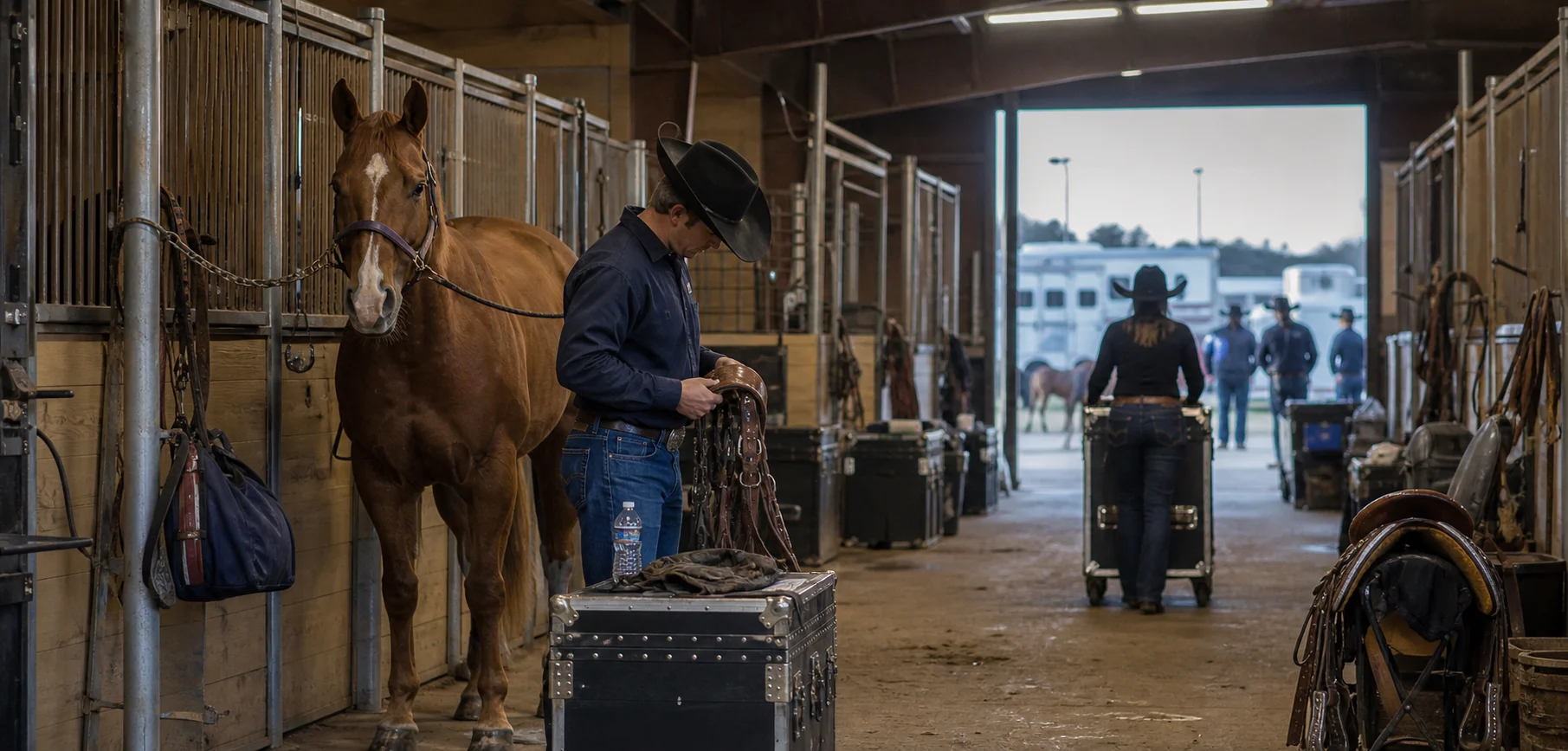 AQHA World Championship Show horse transport