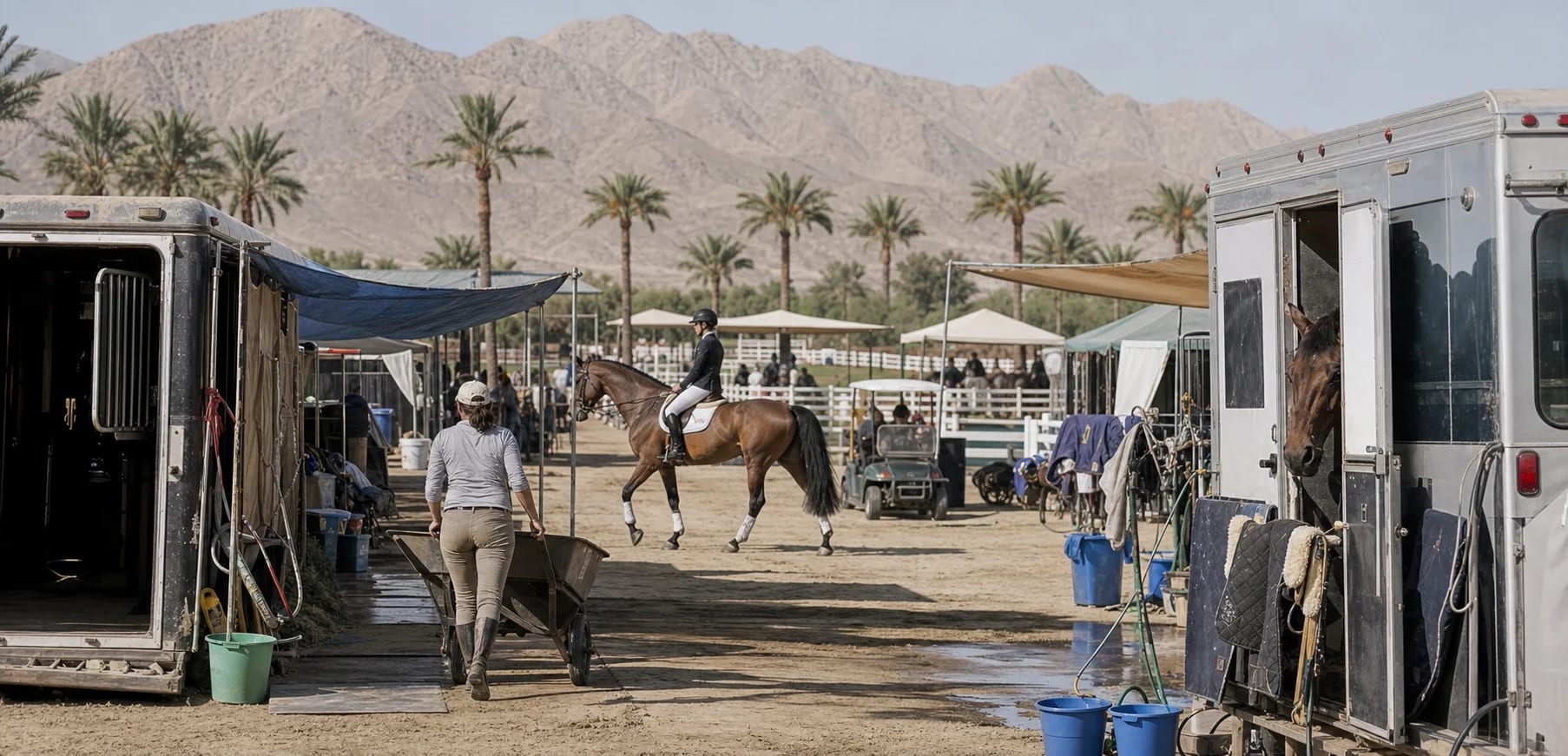Desert Circuit horse transport