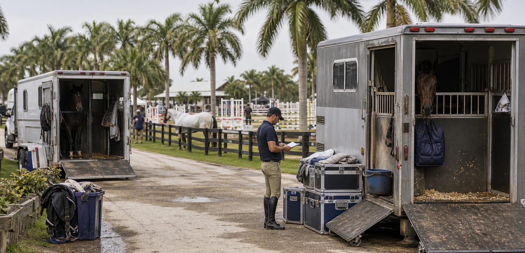 ESP Spring Series horse transport
