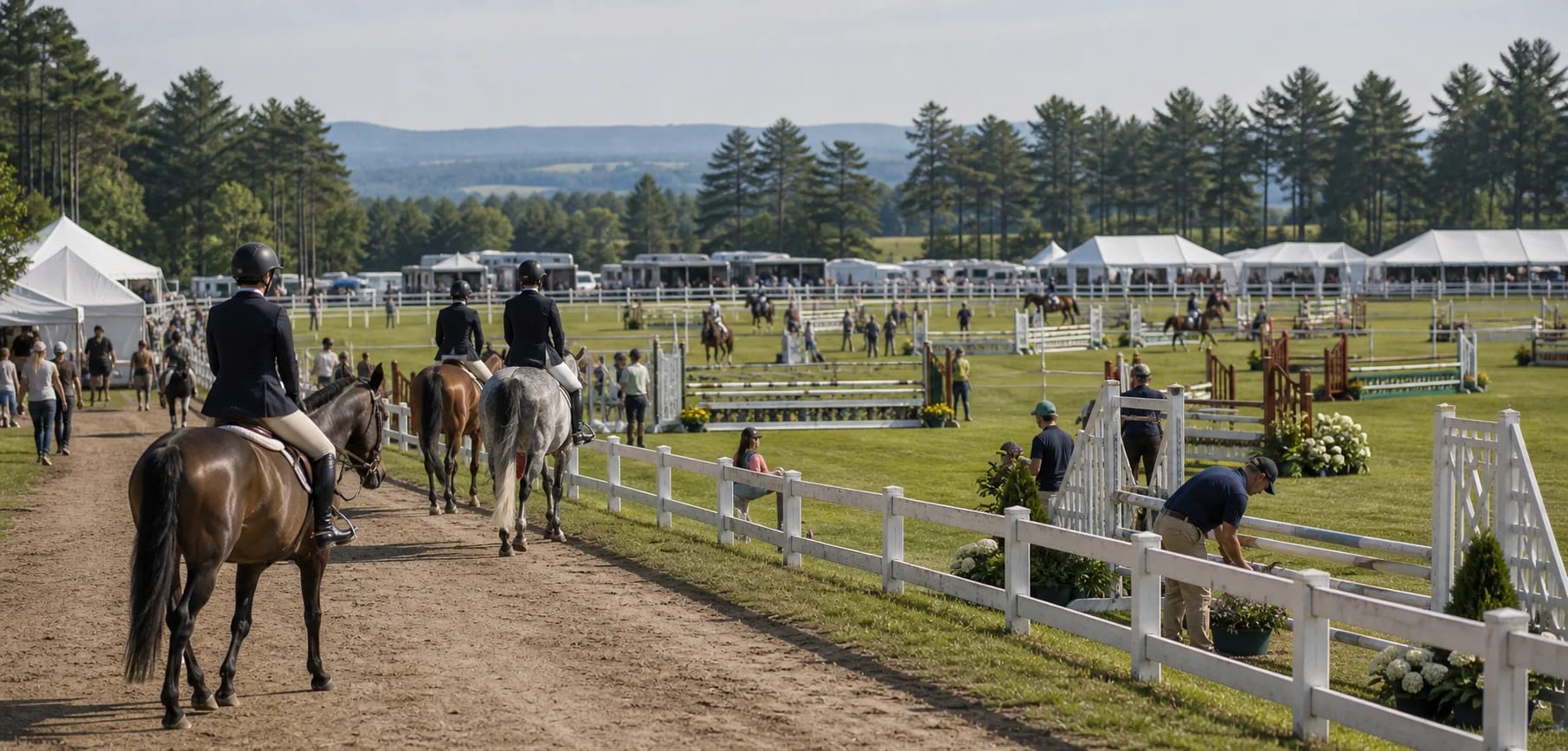 Great Lakes Equestrian Festival horse transport