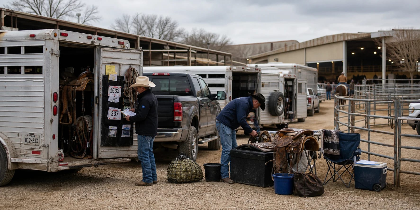 NCHA Futurity horse transport