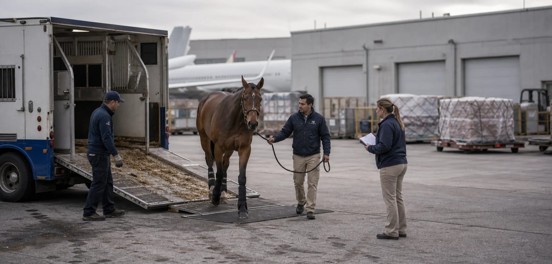 International horse transport and import/export horse transport
